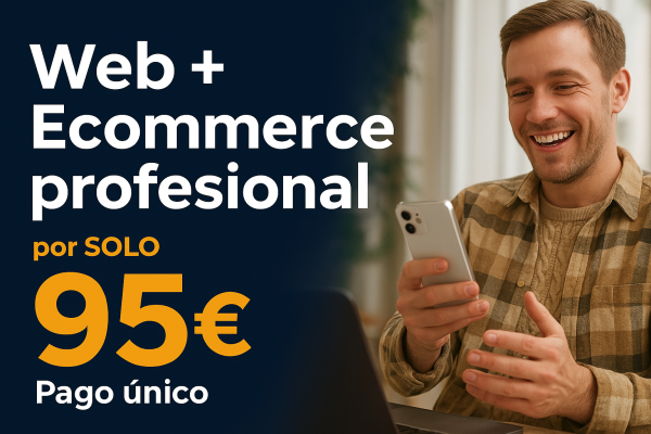 Tienda Online Profesional con WordPress + WooCommerce – 95 € Pago Único